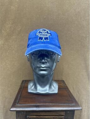 Pabst Blue Ribbon Blue Mesh Trucker Hat with Tags
